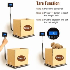 “Bascula Balanza Digital Industrial 660 Lbs Comercial En Kg O Libras Basculas Ne