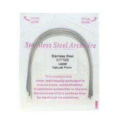 Dental Orthodontic Stainless Steel Archwires Natural Form Rectangular 16×22