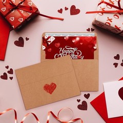 100 Pack 5.25 x 7.25 Self-Sealing Envelopes – Ideal for Invitations & Photos