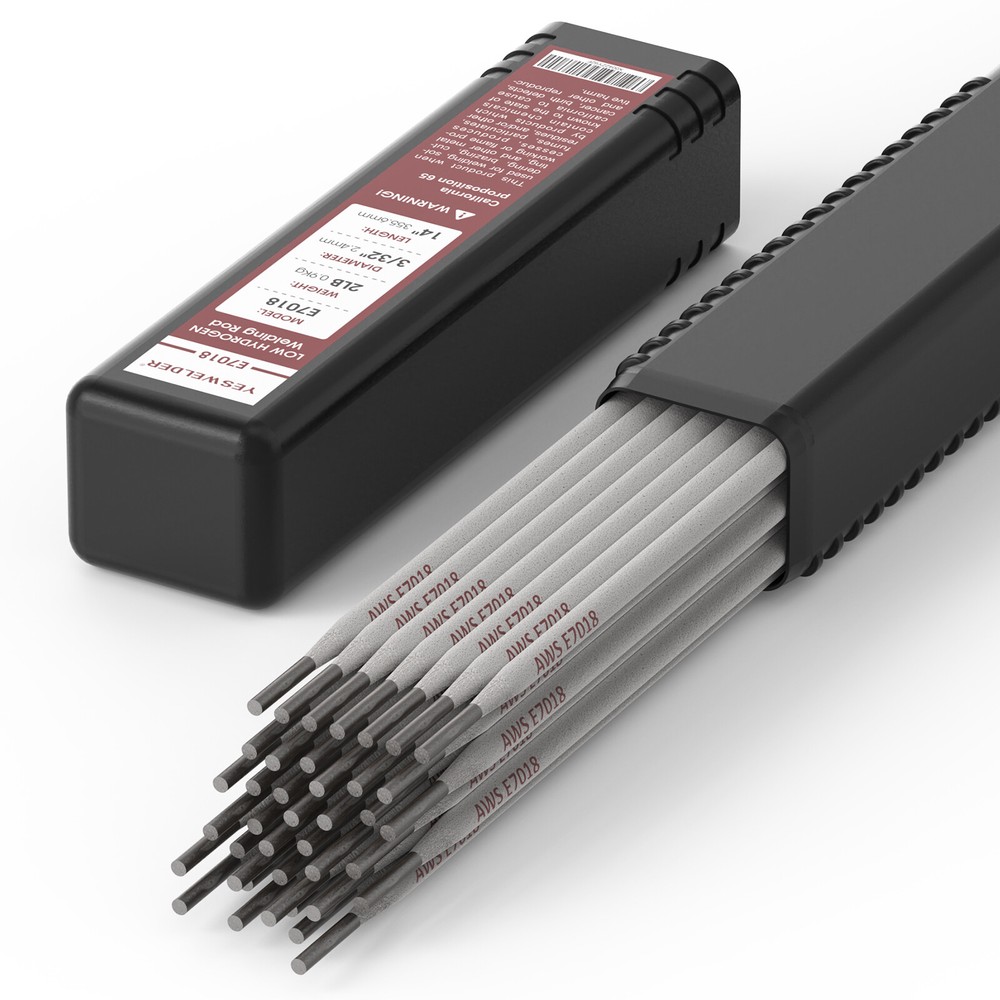 E7018 Welding Rod Low Hydrogen Carbon Steel Stick Electrodes 3/32″,1/8″,5/32″