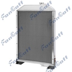 3-Row Aluminum Radiator For John Deere 4050 4055 4250 4255 4450 4455 RE21893