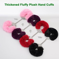 Handcuffs Fluffy with Keys, Fuzzy Sweater Hand Cuffs Set For Women Adult Coup…