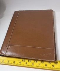 Rawlings Dodgers Leather Portfolio Notepad With Dodger Logo On Paper 🍀