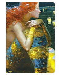 New Paperblanks Journal Midi 7×5″ FLEXIS Lined ANTICIPATION Mermaid Multicolor
