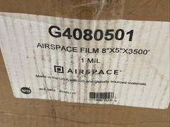 Airspace G4080501 3,500′ Roll 8″ X 5″ 1 Mil Poly Air Pillow Film NEW