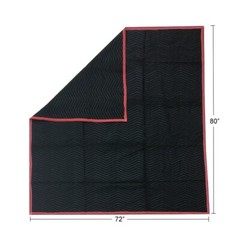 UBMOVE 4 Pack of Deluxe Moving Blankets 5.42lbs/each 65lbs