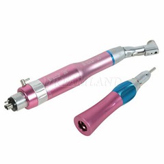 Dental NSK Style Slow Speed Contra Angle Straight Air Motor 4H Handpiece Kit E-L