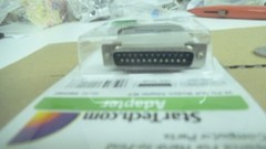 StarTech 25 pin RS232 Null Modem Adapter Male Female, NM25MF, nos