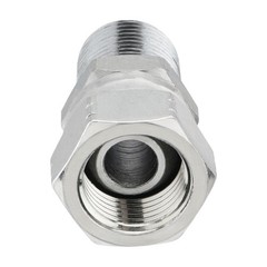 10Pack Hydraulic Hose Swivel Fittings: 3/8″ NPSM Female x 3/8″ NPTF Male + Cover
