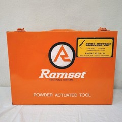 Ramset Powder Actuated Fastener Tool 4160 Mark II with Accessories and Case 1