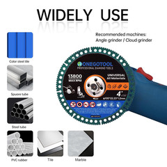 4 Inch Indestructible Cutting Discs for Angle Grinder 7/8″ Blades Cut off Wheels