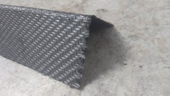 Brand Name 6867N111 39 In L Ultra-High-Temp Carbon Fiber 90 Deg Angle