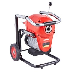 VEVOR Drain Cleaner Machine 120FT x 6/5″ 1100W Sectional Snake Auger Manual Feed
