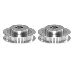 2PCS Set GT2 Synchronous Wheel 20&60 Teeth 8mm Bore Aluminum Timing Pulleys w…