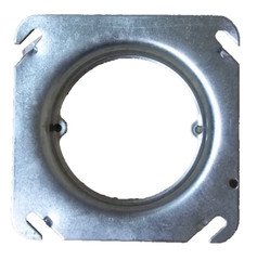 Steel City 401-CC 4-in Round Box Ring Raised 3.5 cu in