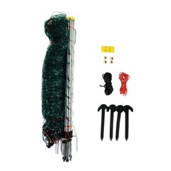 Electric Netting Fence Kit 9/35/7 Green 164′ Sheep Dog Fencing