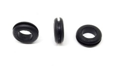 Rubber Grommet to fit 1/2″ Hole in 1/16″ Thick Panel – 13/32″ Inner Diameter