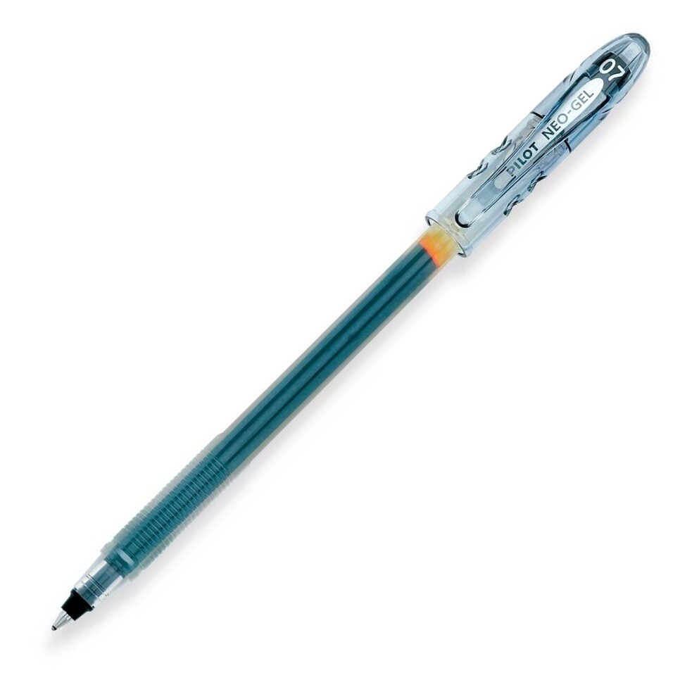 14001 Pilot Neo-Gel Roller Ball Gel Ink Pen, Fine Point, Black, Pack of 3