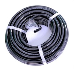 (100 ft Roll) Polyurethane Tubing ID 5/16” x OD 1/2” Black 1PBN3