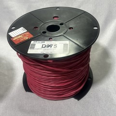 West Penn D975 Fire Alarm Cable 18/2 Shielded FPL ~900 ft Black Reel