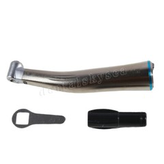 Dental LED 1:1 Fiber Optic Contra Angle Internal Spray Low Speed Handpiece EType