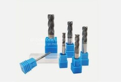 6pcs 1/8 – 1/2″ combo set Solid Carbide End Mill – AlTiCrN Coated