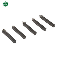 5Pack 1/4Inch Indexable Carbide C6 Insert Tool Bit & Holder Mini Lathe Set