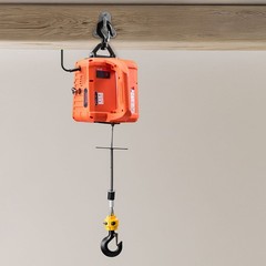 VEVOR 3-in-1 Electric Hoist Winch 1550 lbs Manual Wired Wireless Remote Control