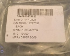 mounting angle bracket 1/4 inch 3 x 4 1/2 inches 1227397 4 holes 5 ton M939