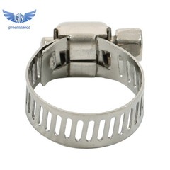150 Pack 1/2″-3/4″ Stainless Adjustable Drive Hose Clamp Fuel Line Clip