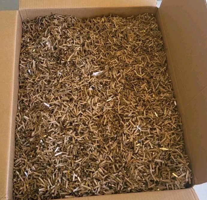 3lb Eco Packing Fill Recycled Shredded Cardboard Cushion for Shipping