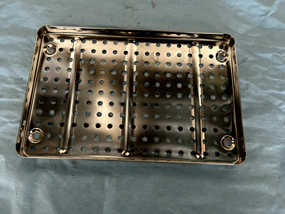 Pelton Crane Autoclave Sterilizer Tray 11.25″ x 7.25″ – Stainless Steel