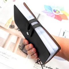 RFID Credit Card Holder 96 Slots Organizer Wallet Black