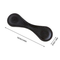Magnetic Trouser Clips PU Leather Shirts Sleeve Clips Quick Release Clamps