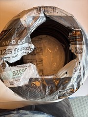 125 ft. 8/2 Black Stranded CerroMax SLiPWire Copper NM-B Wire