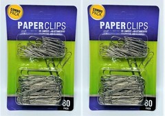 LOT OF 2 Allary Paperclips 80 Jumbo 80 Standard