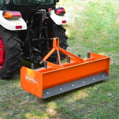 MechMaxx 72″ Tractor Box Blade Scraper Attachment 3 Point Hitch 20HP-50HP, BB72