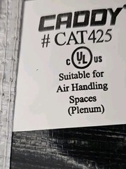 NEW Lot 5 nVent Caddy CAT425 Fiber Optic Cable Hanger System Category 5 181130