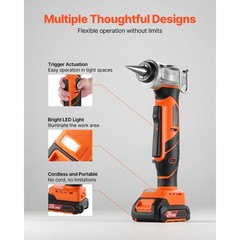 Uimoso Cordless Electric Tube Expander 20V Max for 1/2″,3/4″, and 1″ PEX-A Pipes