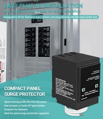 Replace for Siemens QSPD2A035B 35 KAmp BoltShield Indoor Surge Protective Device