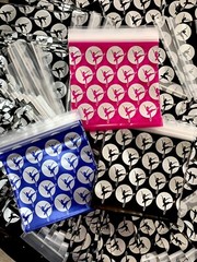 BaggiesSince1987 – 3030 ZIP COLOR BAGS 3″ X 3″ 200 PCS MIX O CHOOSE, READ DETAIL