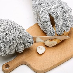 1 Pair Metal Mesh Butcher Anti-cut Glove Stab Resistant Safety Gloves Kitchen
