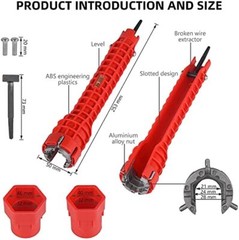 Sink Wrench Plumbing Repair Installation Pipe Hand Tool Bathroom Kitchen Faucet