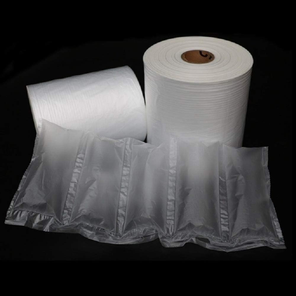 2 PK Air Pillow Film Bubble Cushion Roll Wrap Packaging 3000pc 984ft x 4″ x 8″
