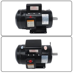 5HP Farm Duty Single Phase Motor 1800RPM 184T TEFC 208/230V 4-Pole 60Hz