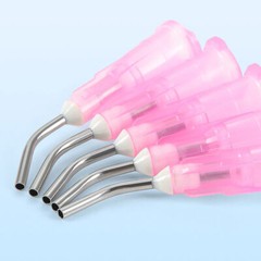 Dental Needle Tips for Etch Gel Composite Flow Applicator (Choose Gauge & Qty)