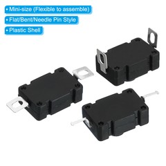 50/100/200x KAN-28 Flashlight Switch AC 250V 1.5A Self-Lock Push Button Switchs