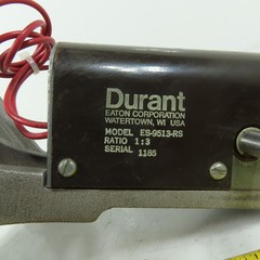 Durant ES-9513-RS 1:3 Ratio Rotary Shaft Encoder with BB-1072 Mounting Bracket