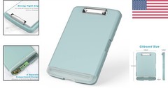 Contemporary Green Clipboard with Storage – Perfect for Meetings & Classrooms