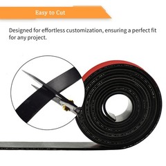 Adhesive Reinforced Solid Rubber Sheets Cloth Inserted 1/4 Thick X 1 In